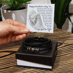 Ethnic Style Jewelry Men's Leather Cord Bracelet